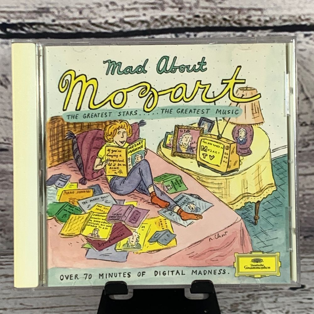 Mad About Mozart - Classical Music [CD‎ 1993] Deutsche Grammophon